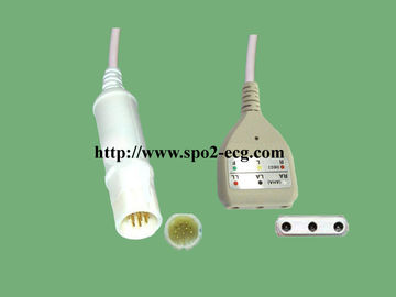 Κίνα Επαγγελματικό καλώδιο ελαφρύ PM8010 PM8014 AHA και IEC SIEMENS ECG προμηθευτής