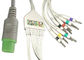 Χειρουργικό πλαστικό EKG αιφνιδιαστικό IEC βιδών καλωδίων μακρύ με Defibrillation, μη - τοξική ουσία προμηθευτής