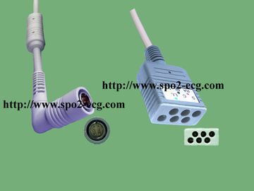 Κίνα Colin 5 καλώδιο μολύβδου ECG BP88/BP306, πρότυπα CE καλωδίων κορμών ECG προμηθευτής