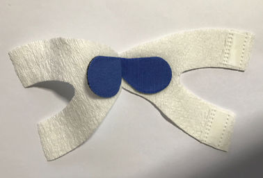 Κίνα Προσαρμοσμένη μέγεθος επεξεργασία Phototherapy μασκών ματιών νηπίων ασφαλής με το τμήμα γάντζων προμηθευτής