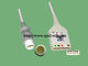 Το IEC AHA Philips 5 καλώδιο Ecg μολύβδου γύρω από 8 καρφώνει 12 πόδια με το συνδετήρα/τη θραύση προμηθευτής